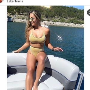 Triangl Kate Gold Bikini